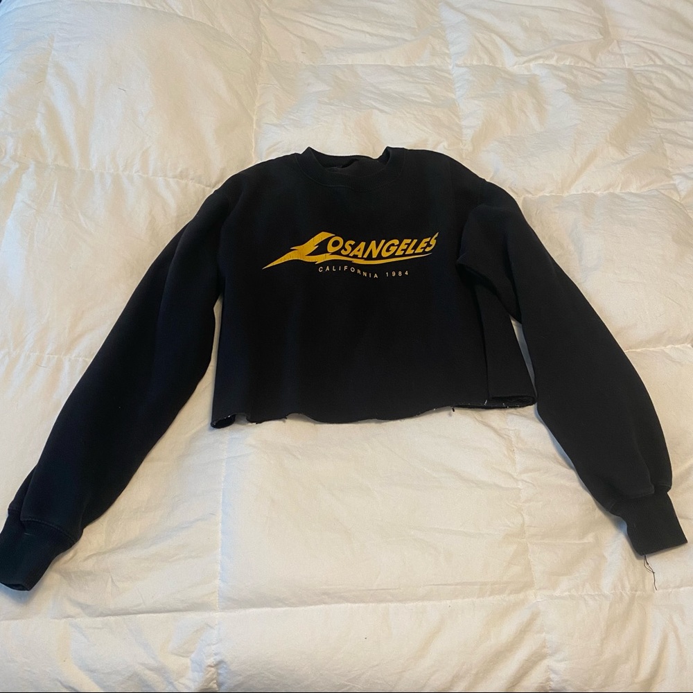 Brandy Melville crop sweatshirt